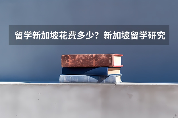 留学新加坡花费多少？新加坡留学研究生可以申请财政支持吗？