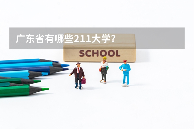 广东省有哪些211大学？