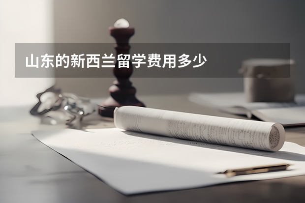 山东的新西兰留学费用多少