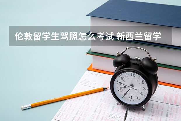 伦敦留学生驾照怎么考试 新西兰留学驾照考取指南 留学生生病如何就医