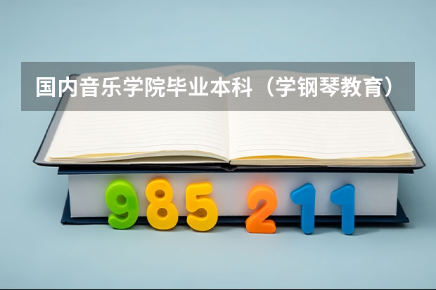 国内音乐学院毕业本科（学钢琴教育）想去考德国音乐学院的音乐教育硕士（非钢琴演奏） 请问都考什么内容