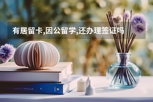 有居留卡,因公留学,还办理签证吗