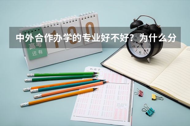 中外合作办学的专业好不好？为什么分这么低？