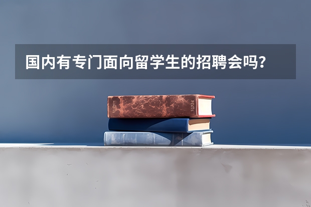 国内有专门面向留学生的招聘会吗？