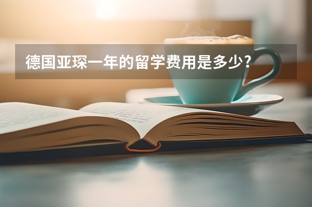 德国亚琛一年的留学费用是多少?