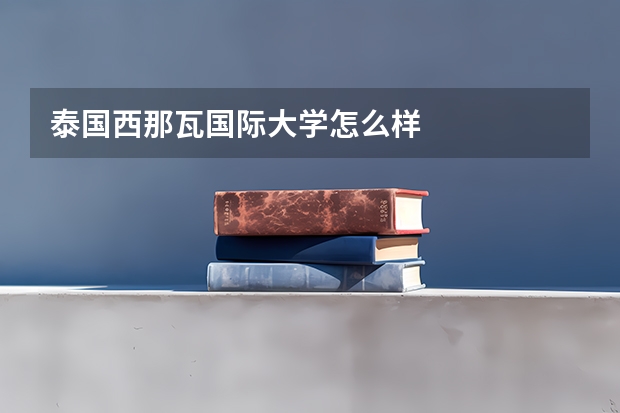 泰国西那瓦国际大学怎么样