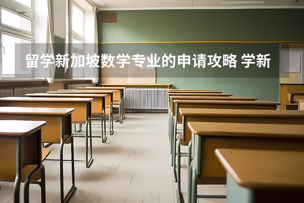 留学新加坡数学专业的申请攻略 学新加坡数学，为何大多数人选了Mathplore？