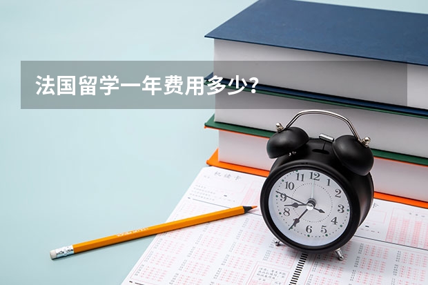 法国留学一年费用多少？