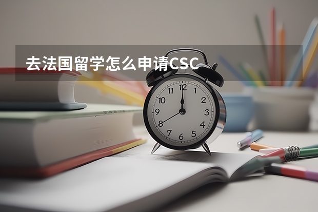 去法国留学怎么申请CSC