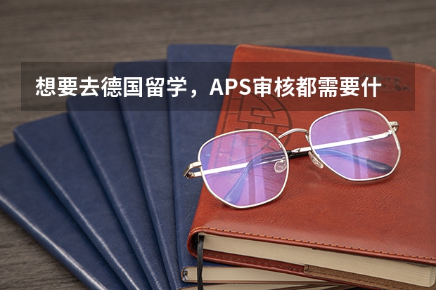 想要去德国留学，APS审核都需要什么材料？