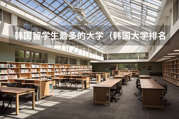 韩国留学生最多的大学（韩国大学排名一览表）