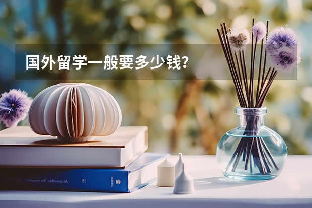 国外留学一般要多少钱？