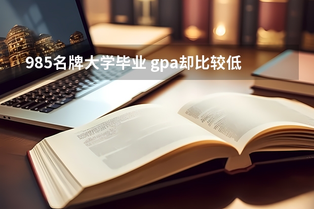 985名牌大学毕业 gpa却比较低 出国有机会申请到好学校吗